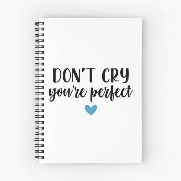 Item preview, Don't Cry You're Perfect designed and sold by ClaudiaGrosso.