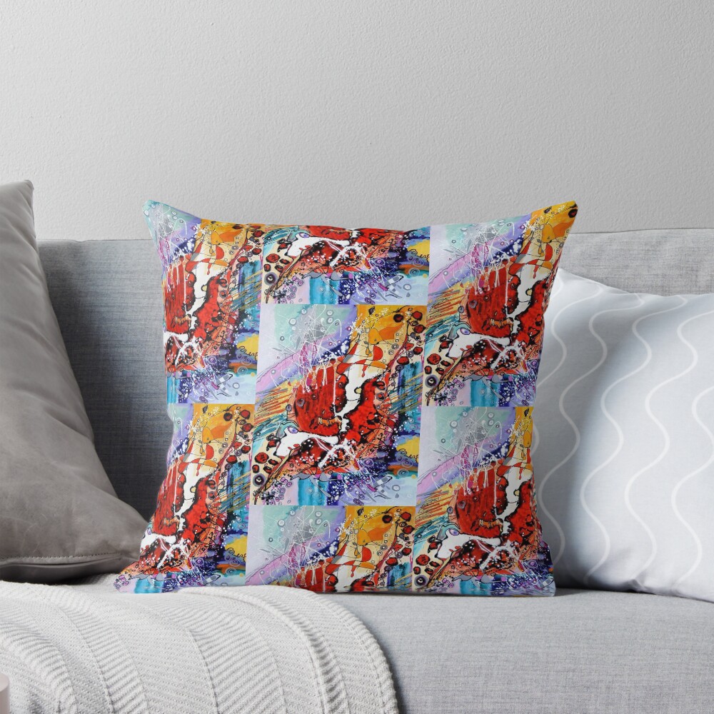 Item preview, Throw Pillow designed and sold by eArtLine.