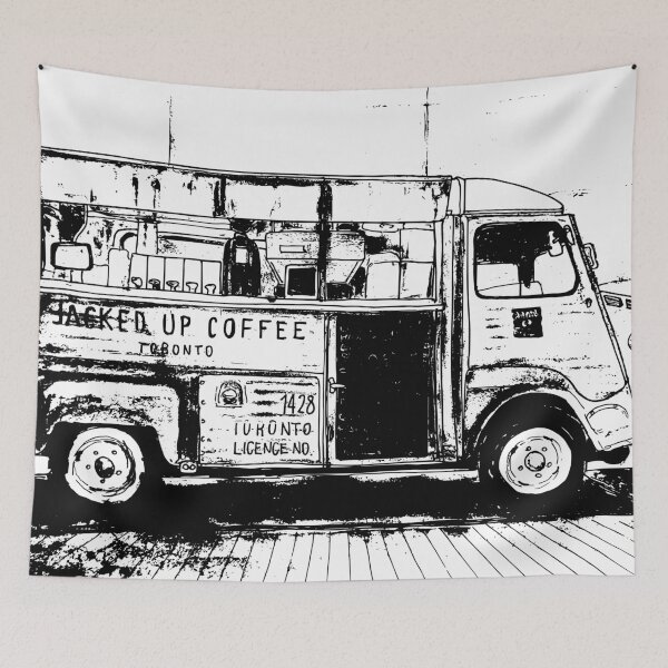 Item preview, My nice coffee shop designed and sold by UMA Urban Sketch.