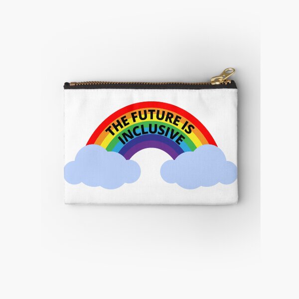Item preview, The Future Is Inclusive Rainbow and Clouds designed and sold by Wanderior.
