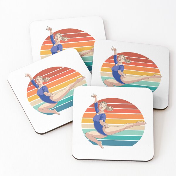 Item preview, Gymnast Girl Gymnastics Coach  designed and sold by Nosek1ng.
