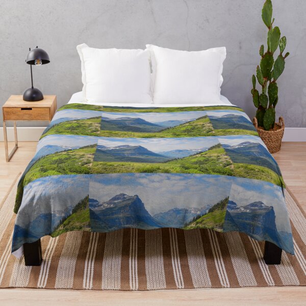 Item preview, USA. Montana. Glacier National Park. Mountains and Valley. designed and sold by vadim19.