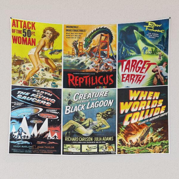 Item preview, Sci-Fi Movie Poster Collection #1 designed and sold by Rockett Graphics.