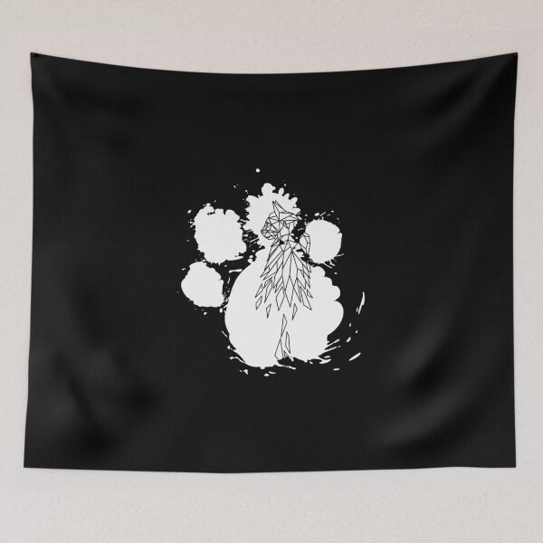 Item preview, Cat polygon paw designed and sold by PicturePatty.