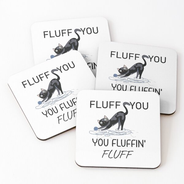 Item preview,  Fluff You You Fluffin Funny Cat, Fluff You Kitten Shirt  ( Black ) designed and sold by MORADRIF.