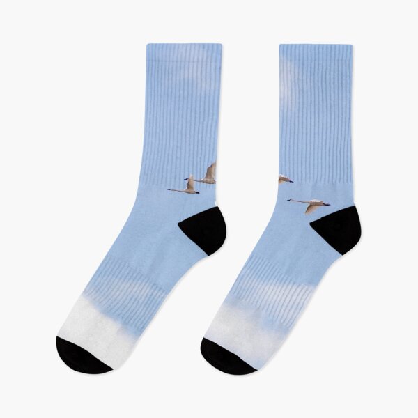 Item preview, Flying Trumpeter Swans in Formation designed and sold by SafariByMarisa.