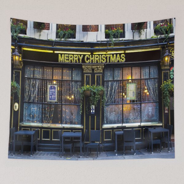 Item preview, Merry Christmas Pub designed and sold by Londonimages.