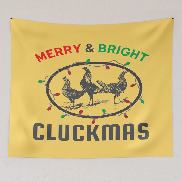 Item preview, Merry & Bright Cluckmas designed and sold by RKMR.
