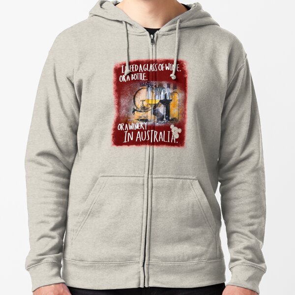 Item preview, I need a glass of wine, or a bottle, or a winery in Australia designed and sold by LiLohaveaplan.