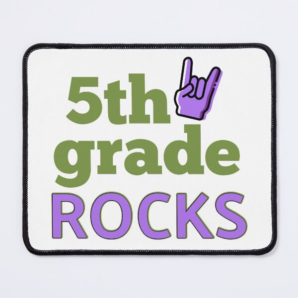 Item preview, 5th grade rocks designed and sold by Martini-Four.
