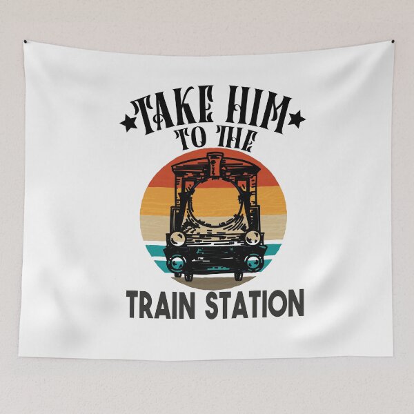 Item preview, Take Him To The Train Station designed and sold by Heddar Badreddine.