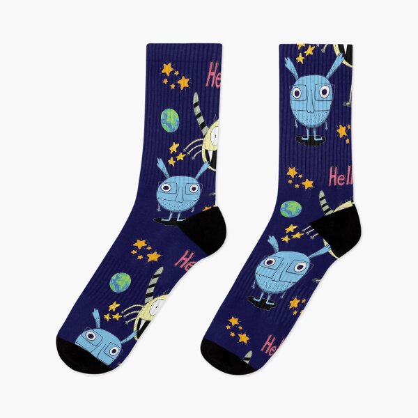 Item preview, LITTLE MONSTERS SAY HELLO designed and sold by Kwayako.
