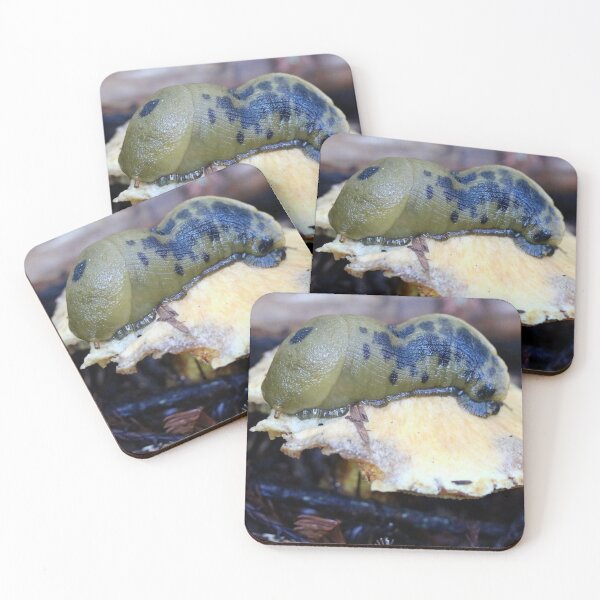 Item preview, Banana Slug on a 'Shroom designed and sold by Emmaline Jones.