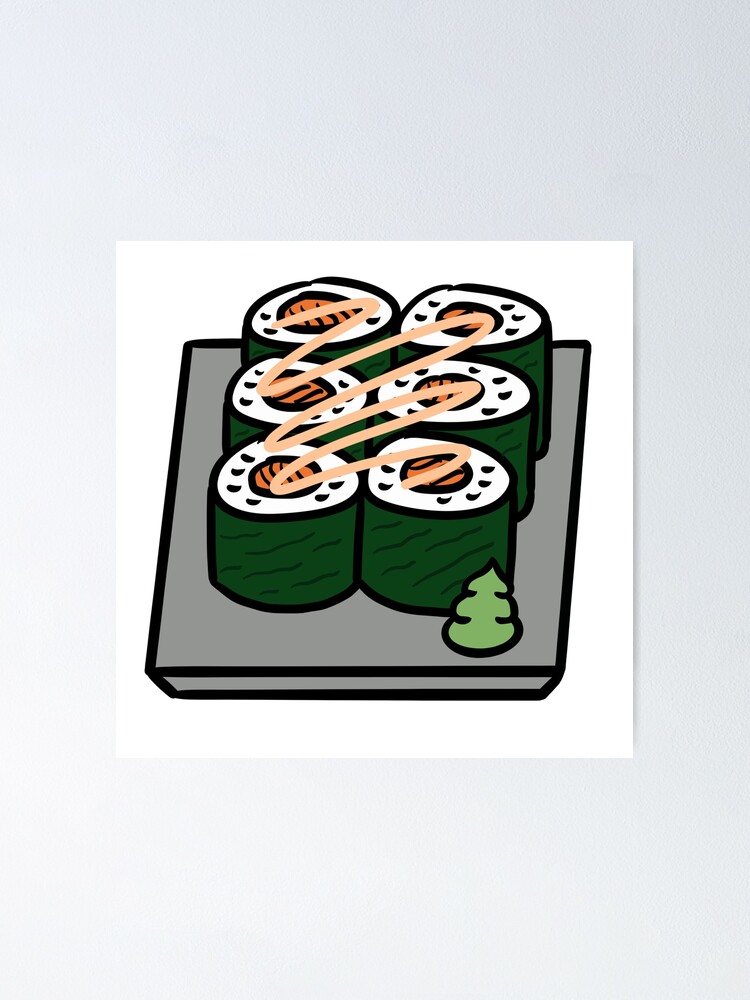 EYE SUSHI ONIGIRI, Sushi with eyes, sushi lovers eyed gift idea ideas  Sticker for Sale by VistoAvvistato