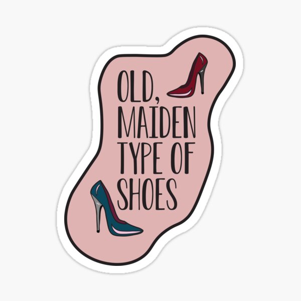 Item preview, Tiffany Pollard They Were Old Maiden Type of Shoes designed and sold by EviBrevi.