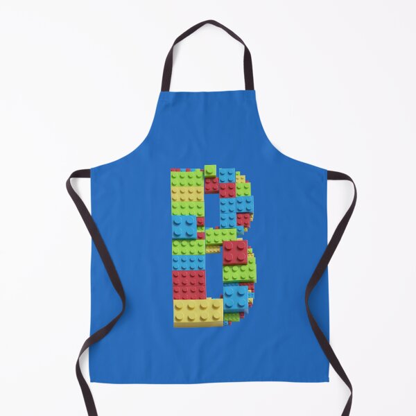 Item preview, Building Brick Initial B in Primary Colors designed and sold by TheFlyingPug.