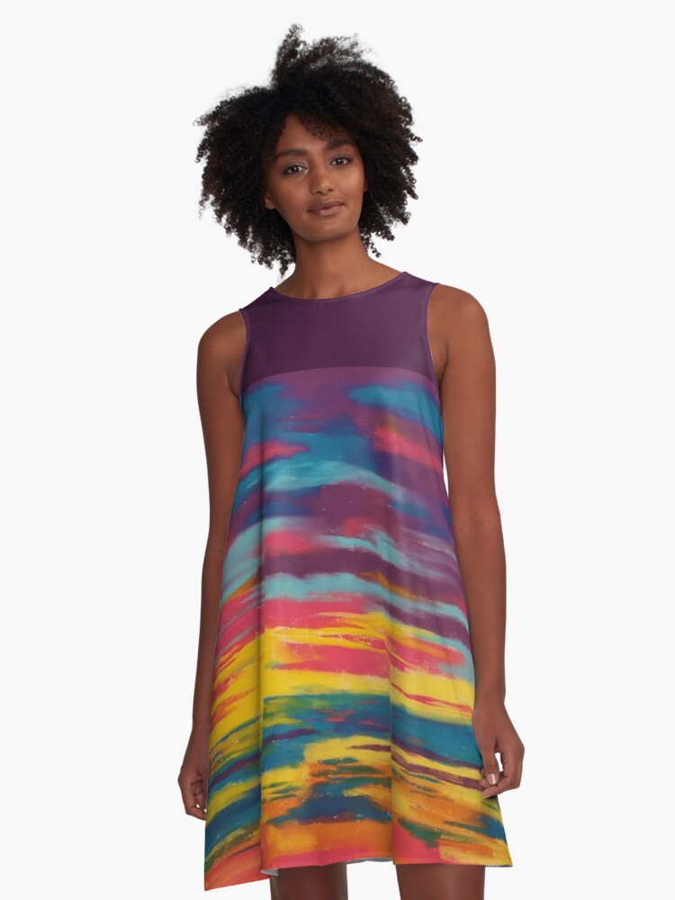 Sunset by the beach pastel Redbubble fashion and home accessories