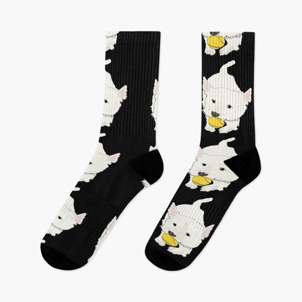 Item preview, Westie: West Highland White Terrier Black background designed and sold by Haloproductions.