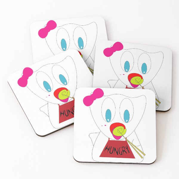 Item preview,  HUNGRY ghost white ghost my work funny cute gifts designed and sold by karim-666.