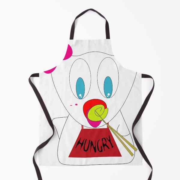 Item preview,  HUNGRY ghost white ghost my work funny cute gifts designed and sold by karim-666.