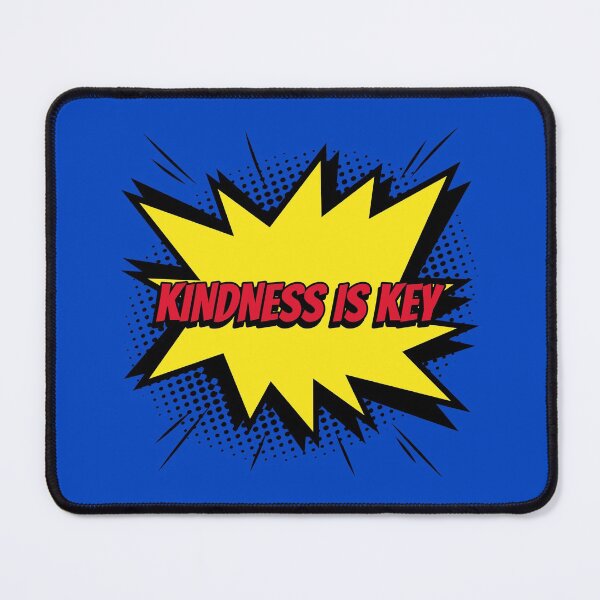 Item preview, Kindness is key comic kapow style artwork designed and sold by CreatedbyJR.