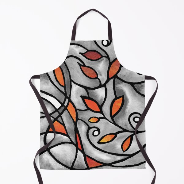 Item preview, Art Nouveau Batik Stained Glass Style Watercolor Art III designed and sold by Irina Sztukowski.