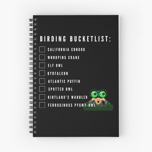 Item preview, birding bucketlist designed and sold by detern.