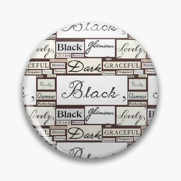 Item preview, "Black is Beautiful" Vintage Typography Collage designed and sold by LochNestFarm.