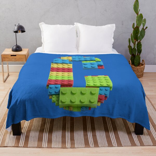 Item preview, Building Brick Initial C in Primary Colors designed and sold by TheFlyingPug.