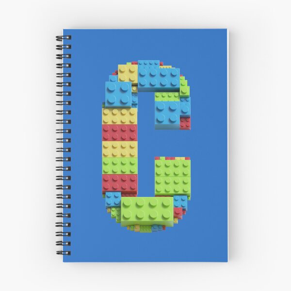 Item preview, Building Brick Initial C in Primary Colors designed and sold by TheFlyingPug.