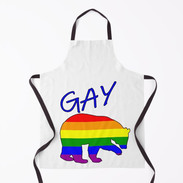 Item preview, Gay Rainbow Bear Graphic designed and sold by LthrDaddyBear.