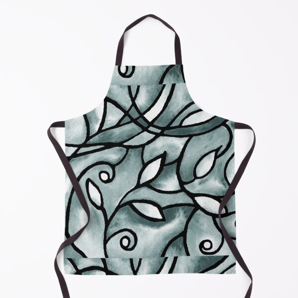 Item preview, Art Nouveau Batik Stained Glass Style Watercolor Art VII designed and sold by Irina Sztukowski.