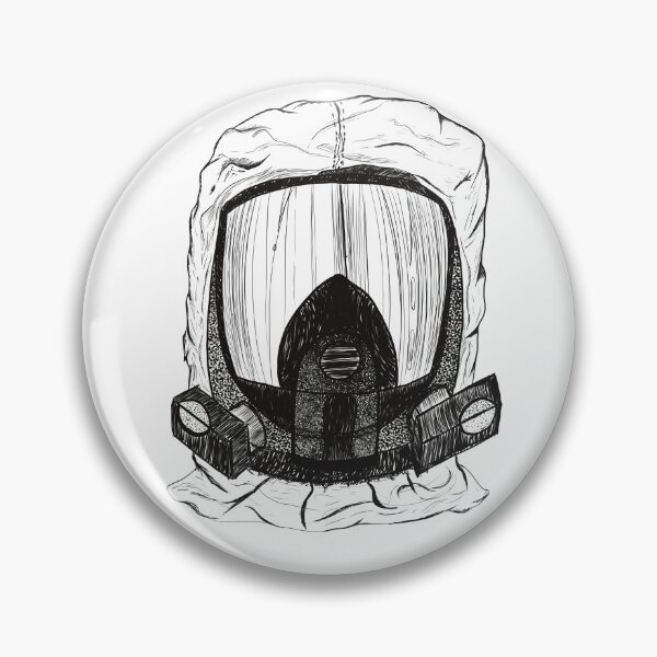 Item preview, Hazmat Suit Helmet designed and sold by beanygeek.
