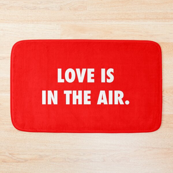 Item preview, Love is in the air (typography) designed and sold by projectpuck.