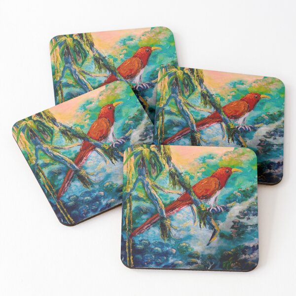 Item preview, Squirrel Cuckoo of Ecuador designed and sold by Janice Schiff.