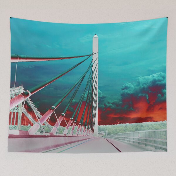 Item preview, Penobscot Narrows Bridge in Solar  designed and sold by Kay Brewer.