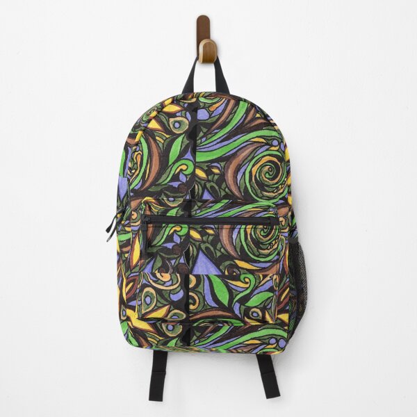 Item preview, Art Nouveau Batik Stained Glass Style Watercolor Art X designed and sold by Irina Sztukowski.