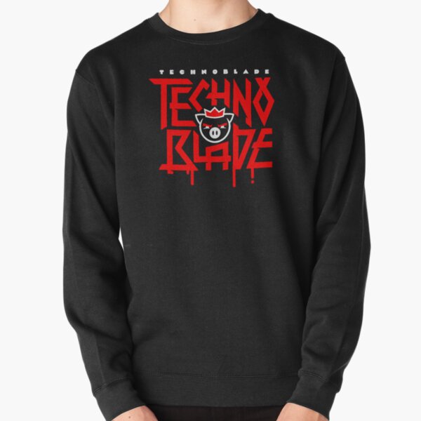 Vista previa del artículo con la obra «Logotipo rojo de TechnoBlade», diseñado y vendido por Pandzas.