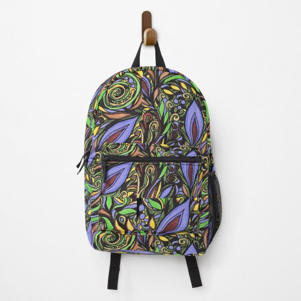 Item preview, Art Nouveau Batik Stained Glass Style Watercolor Art XI designed and sold by Irina Sztukowski.