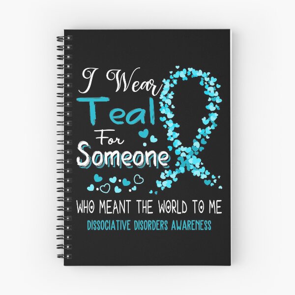 Item preview, I Wear Teal For Dissociative Disorders Awareness designed and sold by Tadmab.