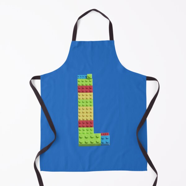 Item preview, Building Brick Initial L in Primary Colors designed and sold by TheFlyingPug.
