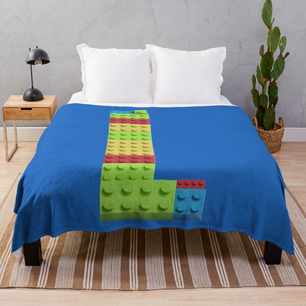 Item preview, Building Brick Initial L in Primary Colors designed and sold by TheFlyingPug.