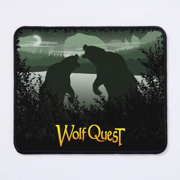 Item preview, Grizzly Bear Battle at Slough Creek - WolfQuest Dream designed and sold by WolfQuest.