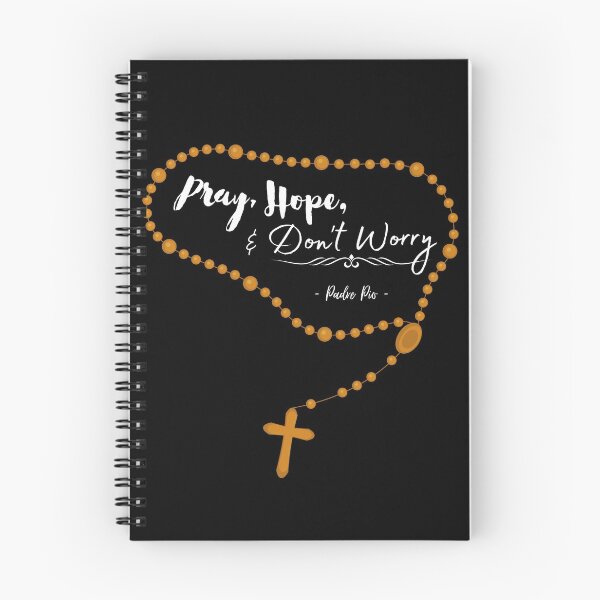 Item preview, Pray, Hope, & Don't Worry - Padre Pio designed and sold by CatholicSwag.