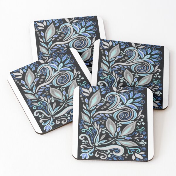 Item preview, Art Nouveau Batik Stained Glass Style Watercolor Art XV designed and sold by Irina Sztukowski.