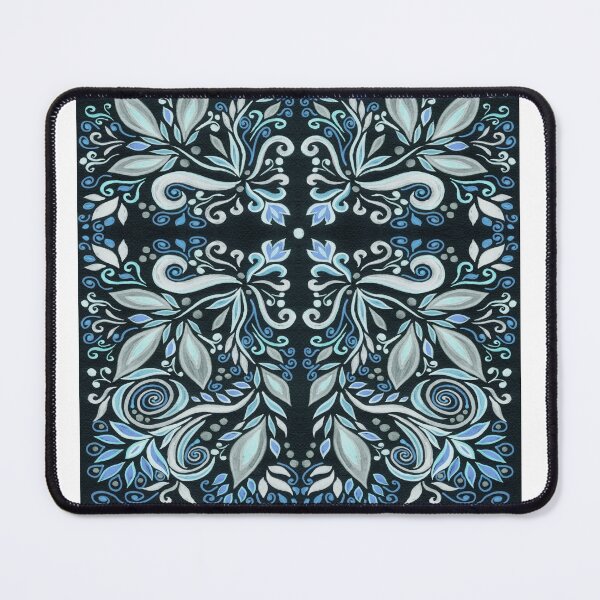 Item preview, Art Nouveau Batik Stained Glass Style Watercolor Art XVI designed and sold by Irina Sztukowski.