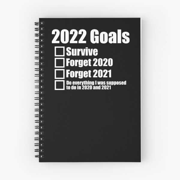 Item preview, New Years Check List Resolution Funny 2022 designed and sold by RoguePixel.