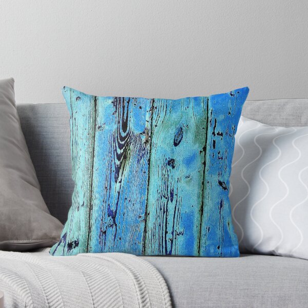 Item preview, Teal-Turquoise-Blue Vintage Reclaimed Repurposed Wood Art designed and sold by DEC02.
