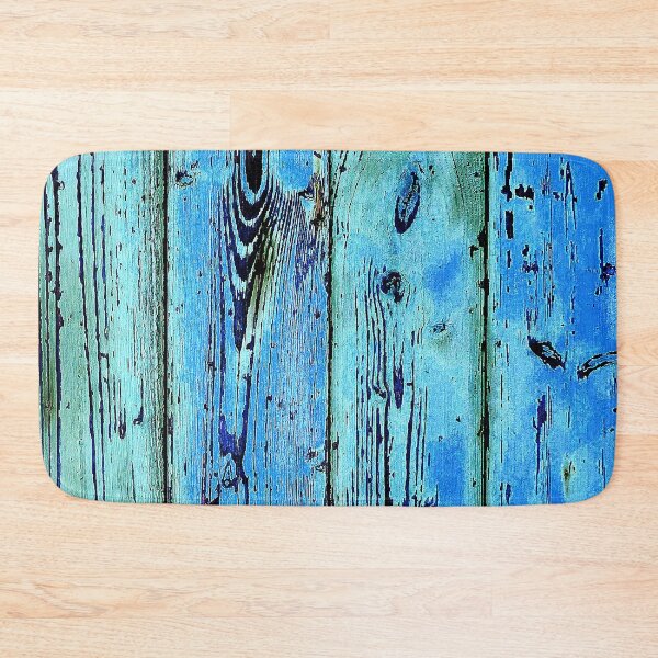 Item preview, Teal-Turquoise-Blue Vintage Reclaimed Repurposed Wood Art designed and sold by DEC02.