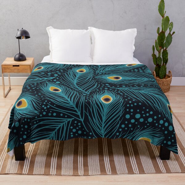 feather stuffed blanket